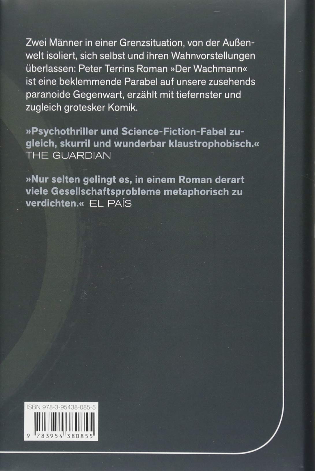 Der Wachmann Roman Amazon De Terrin Peter Kersten Rainer Bucher
