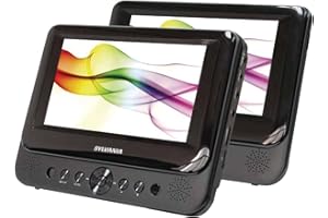 SYLVANIA SDVD8739 7-Inch Dual-Screen Portable Dvd Player