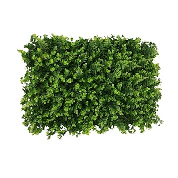 1 Hecke Kunstliche Kunst Teppich Gras Wiese Fliese Garten 60 X 40