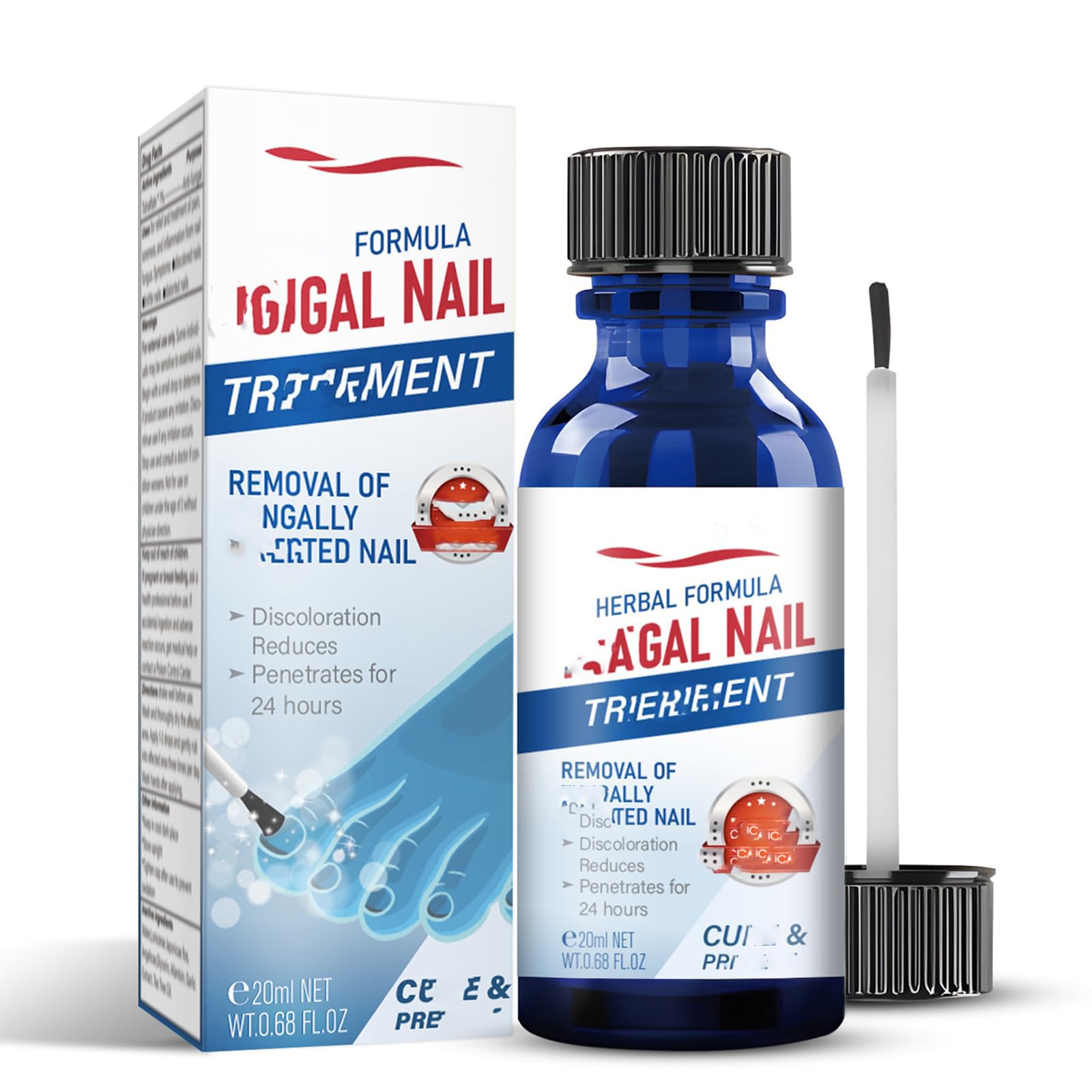 Toe Nail Liquid - Toenail Nail Support Nail Drops Extra Strong - 7 Days Nail Nutrient Strengthener Nail Essence for Natural Shine