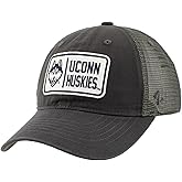 Connecticut Huskies NCAA Officially Licensed Hat University Patch Defer Charcoal