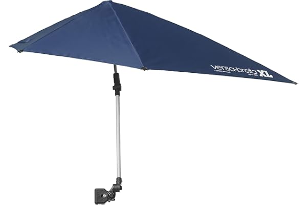 Sport-Brella Versa-Brella SPF 50+ Adjustable Umbrella with Universal Clamp