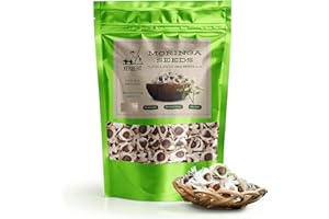 GENERIC Yerbero - 100% All Natural Moringa Oleifera Seeds 600 Count (6oz) | (Drumstick Tree) | Semillas De Moringa Comestibles