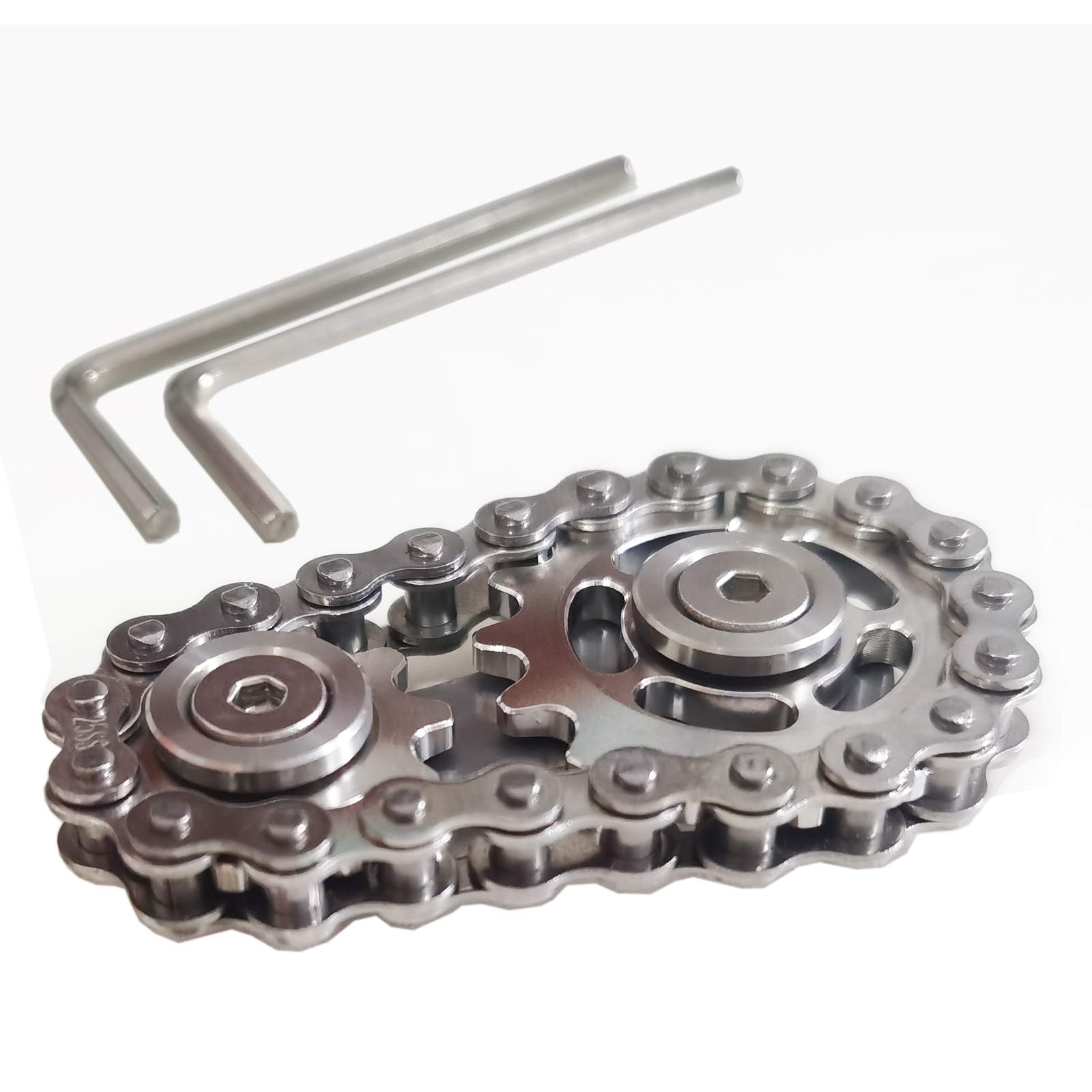 Mua Sprocket Fidgets Chain Stainless Steel Fidget Cube Gears Linkage ...