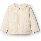 Amazon Essentials x Sofia Grainge Toddler and Baby Girls' Midweight Field Jacket with Ruffle