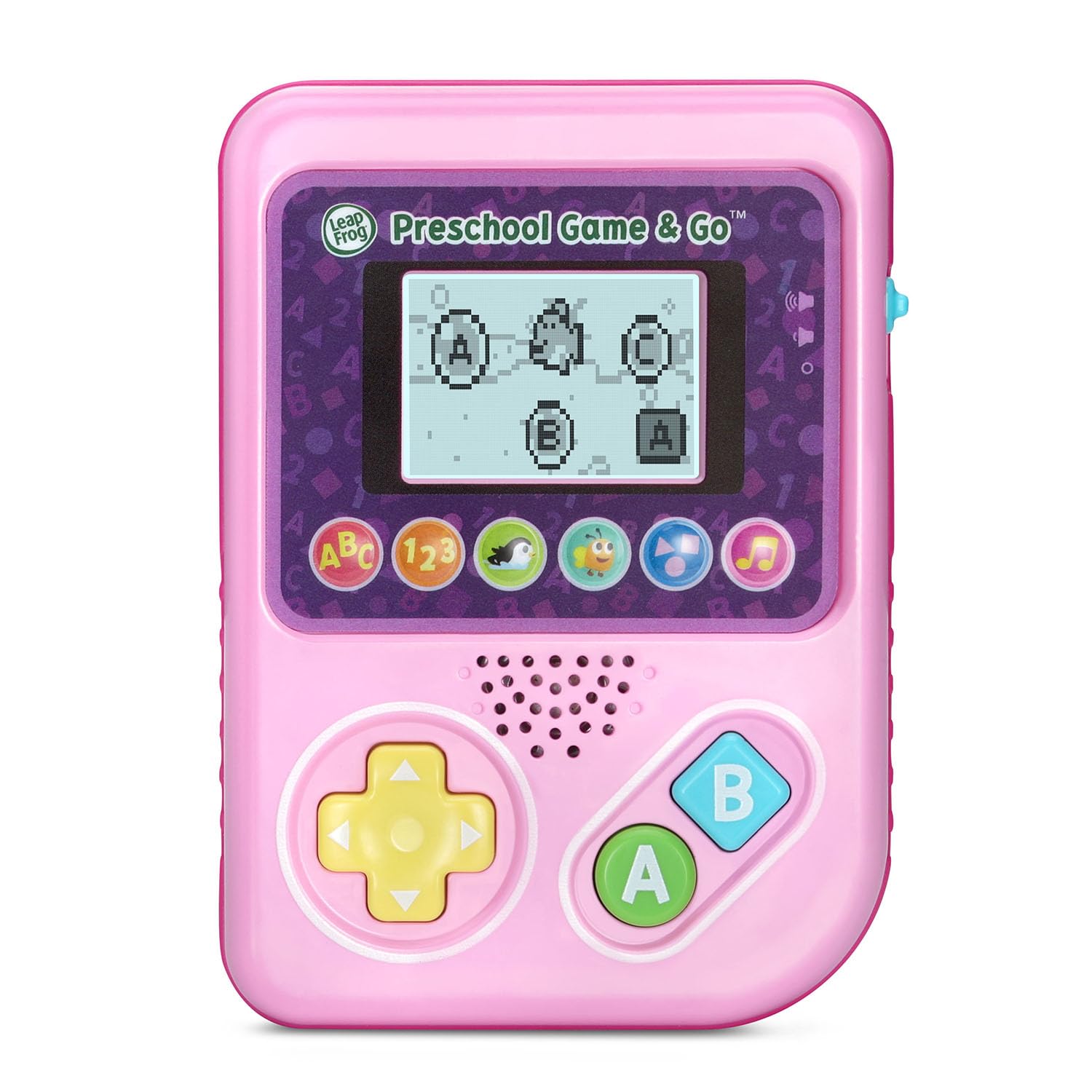 LeapFrog Preschool Game and Go Handheld Video Game Toy, Pink