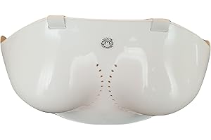 Balaur Fencing Chest Protector for Women Plastic Chest Guard White