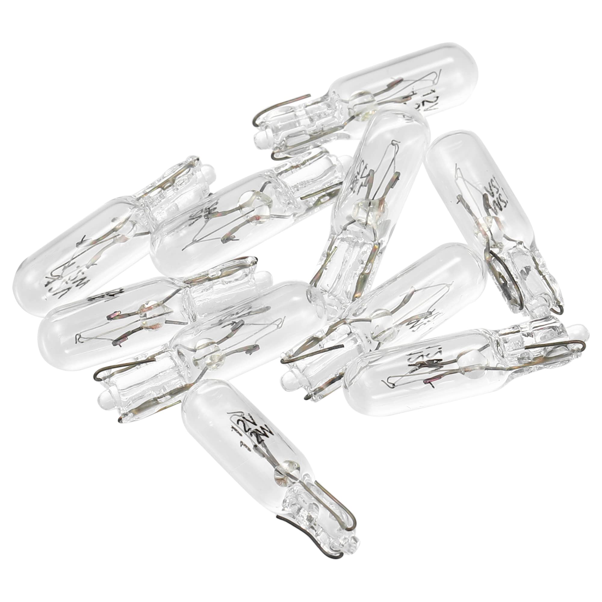 Photo 1 of X AUTOHAUX 10pcs DC 12V T5 W1.2W LED Dashboard Light White for Car Internal