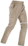 Men's Convertible Hiking Pants Zip Off Quick Dry