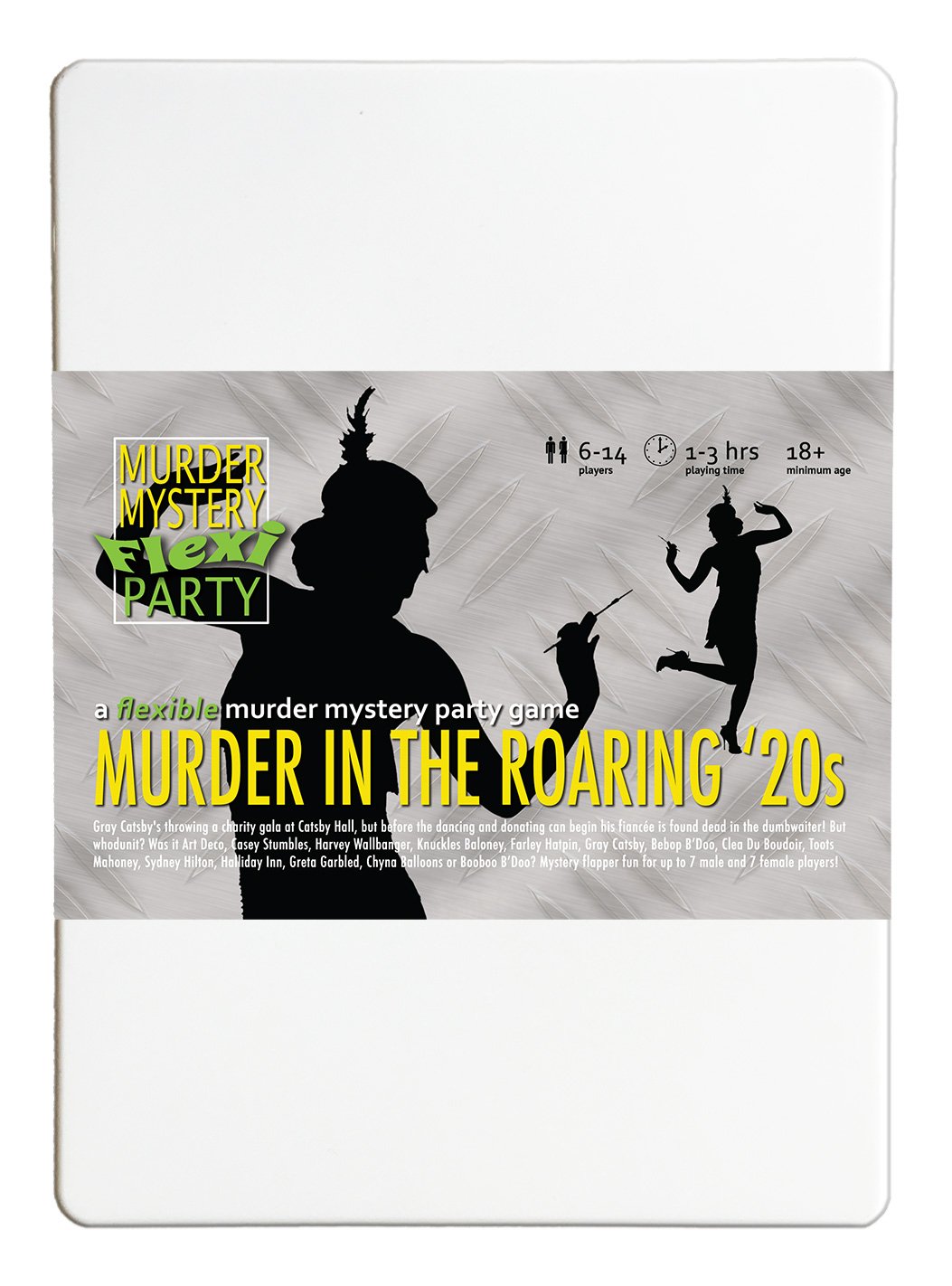 Murder in the Roaring 20s 6-14 Player Murder Mystery Flexi-Party