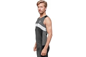 SLS3 Tri Top Men - Sleeveless Mens Triathlon Top – PRO Premium FX Material - 3 Pocket Triathlon Shirts for Men