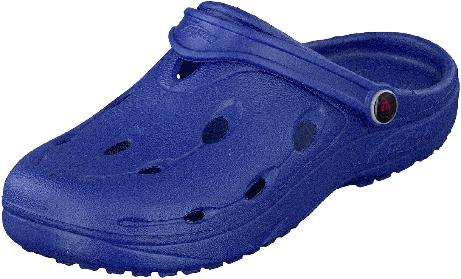 blue clogs