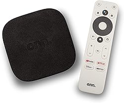 ONN Android TV 4K UHD Streaming Device with Voice