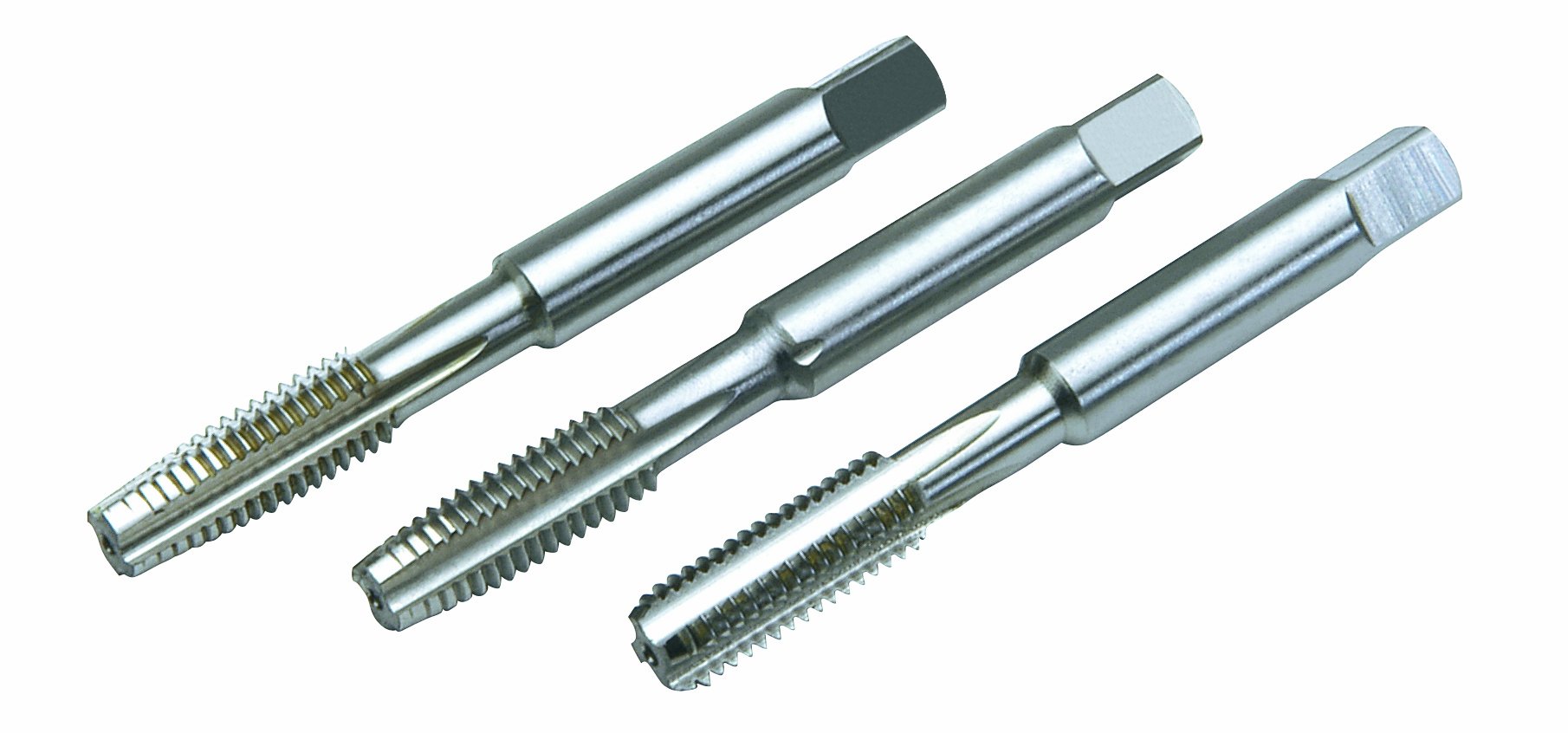 Volkel 10mm x 1.25 Metric Fine HSS Tap (Set of 3)