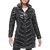 Calvin Klein Women's Long Chevron Puffer Jacket