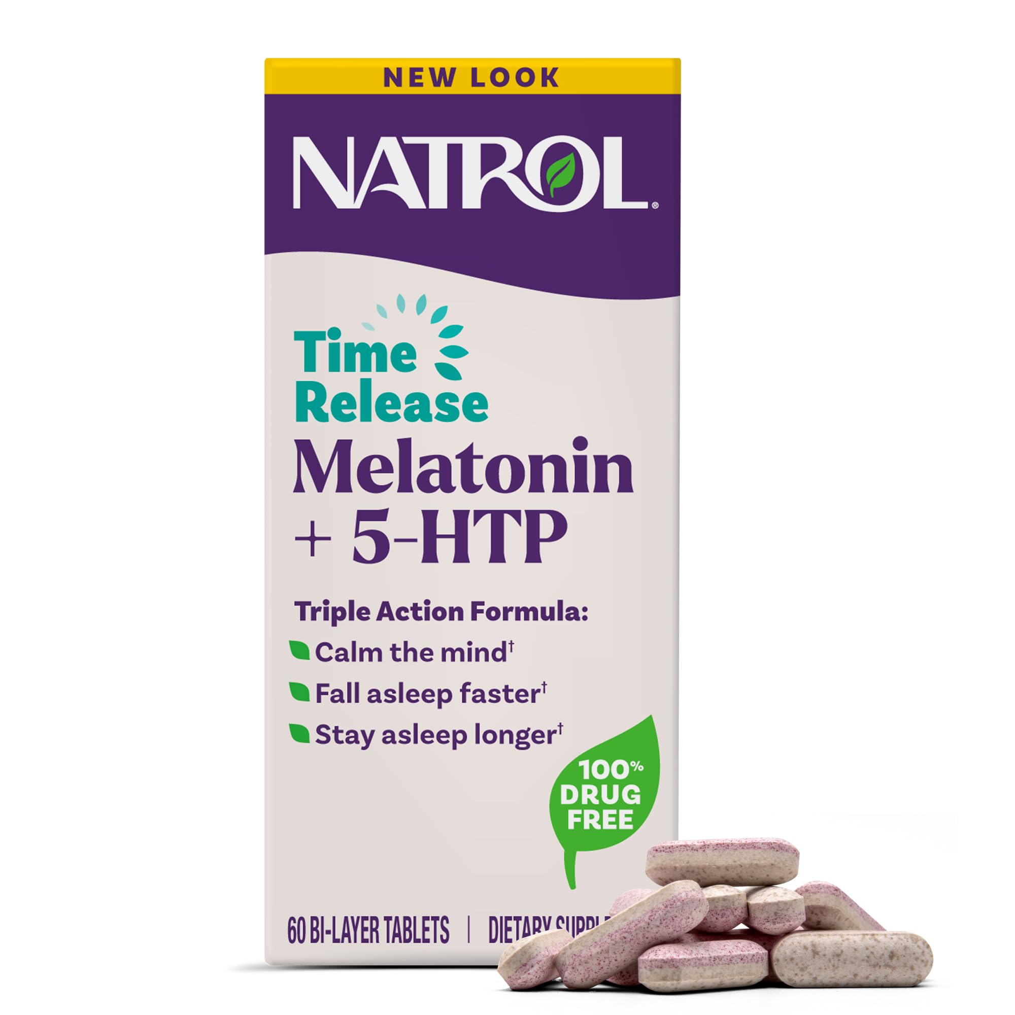 Natrol Melatonin + 5-HTP Advanced Time Release