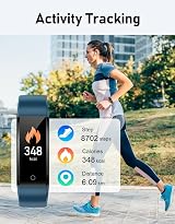 GRV Pedometer Watch Fitness Tracker No Bluetooth No App Required view 4