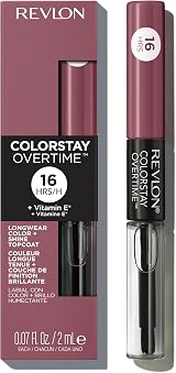 Revlon ColorStay Overtime Lipcolour Plum/Berry Longwear Liquid Lipstick Gloss
