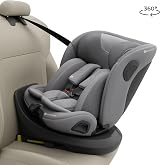 Kinderkraft I-Grow 2 PRO Car Seat I-Size 40–150 cm Gray view 3
