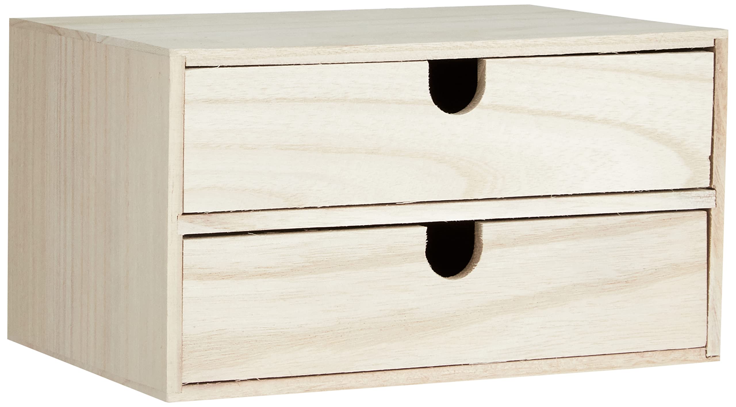 Artemio Solid Wood Unit; Drawers, 24 x 16 x 13.3cm