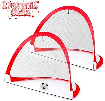 Fussballtor Fussballtor Kinder Garten Faltbare Popup Tor Mit Tragetasche Indoor Outdoor Fussball Tor Spielzeug Ab 3 4 5 6 Jahre Junge Madchen Amazon De Spielzeug