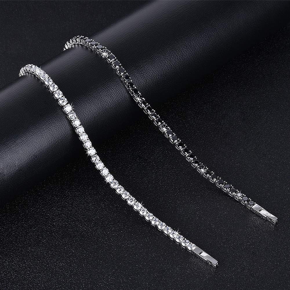 Magnetic Bracelet for Women,Beauty Therapy Titanium Steel Magnetic Bracelets Pain Relief Bracelets Magnetic Women Tennis Bracelet （White）: Health & Personal Care