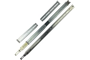 Rackmount Sliding Rails - Kit for 1U-4U Chassis (Adjustable 26" to 40" Depth) 2 or 4 Post Mount Sliders for Server Case (Compatible with Any Standard Rack, Cabinet, Computer Enclosure) Tupavco TP1812