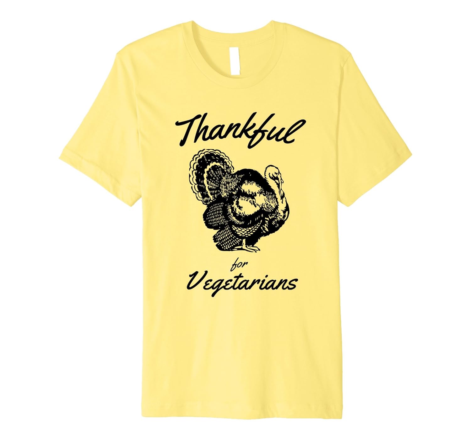 Thankful Vegetarian Thanksgiving Shirt-ANZ