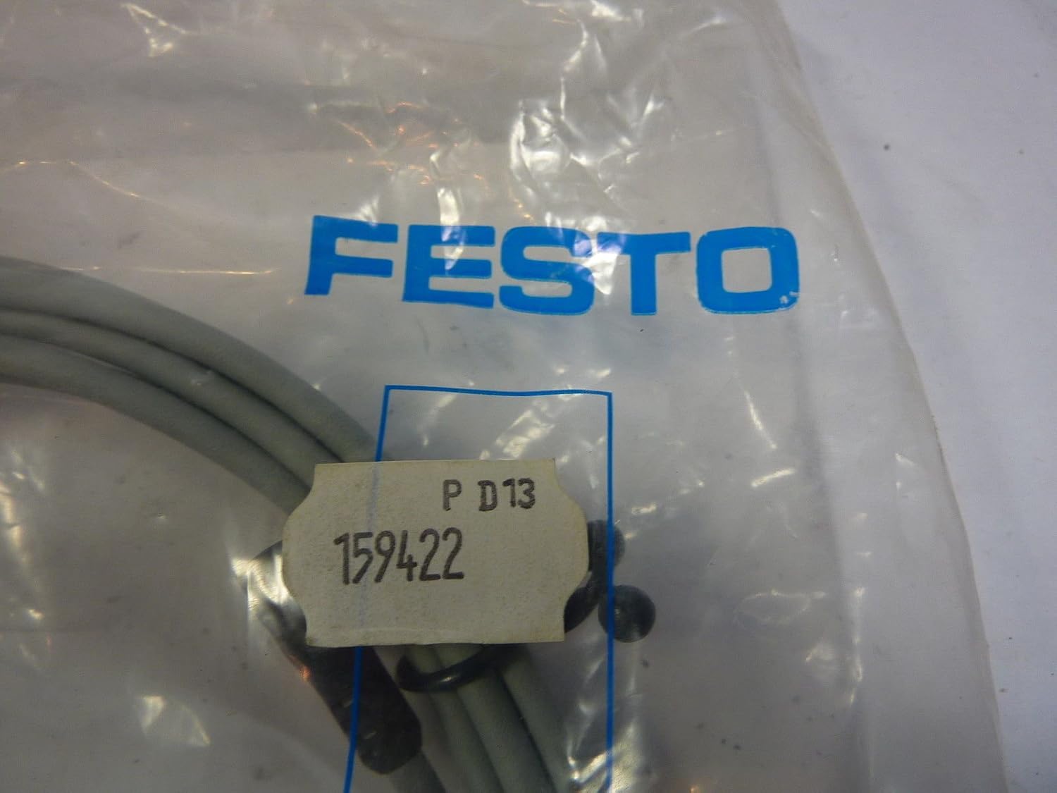 Festo 159422 Connecting Cable, Model SIM-M8-3WD-2.5-PU, White - Image 3