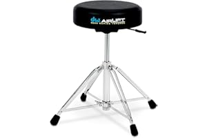 DRUM WORKSHOP, INC. Drum Workshop CP9100AL 9000 Series Heavy Duty Air-lift Throne w/ Round Seat,Black