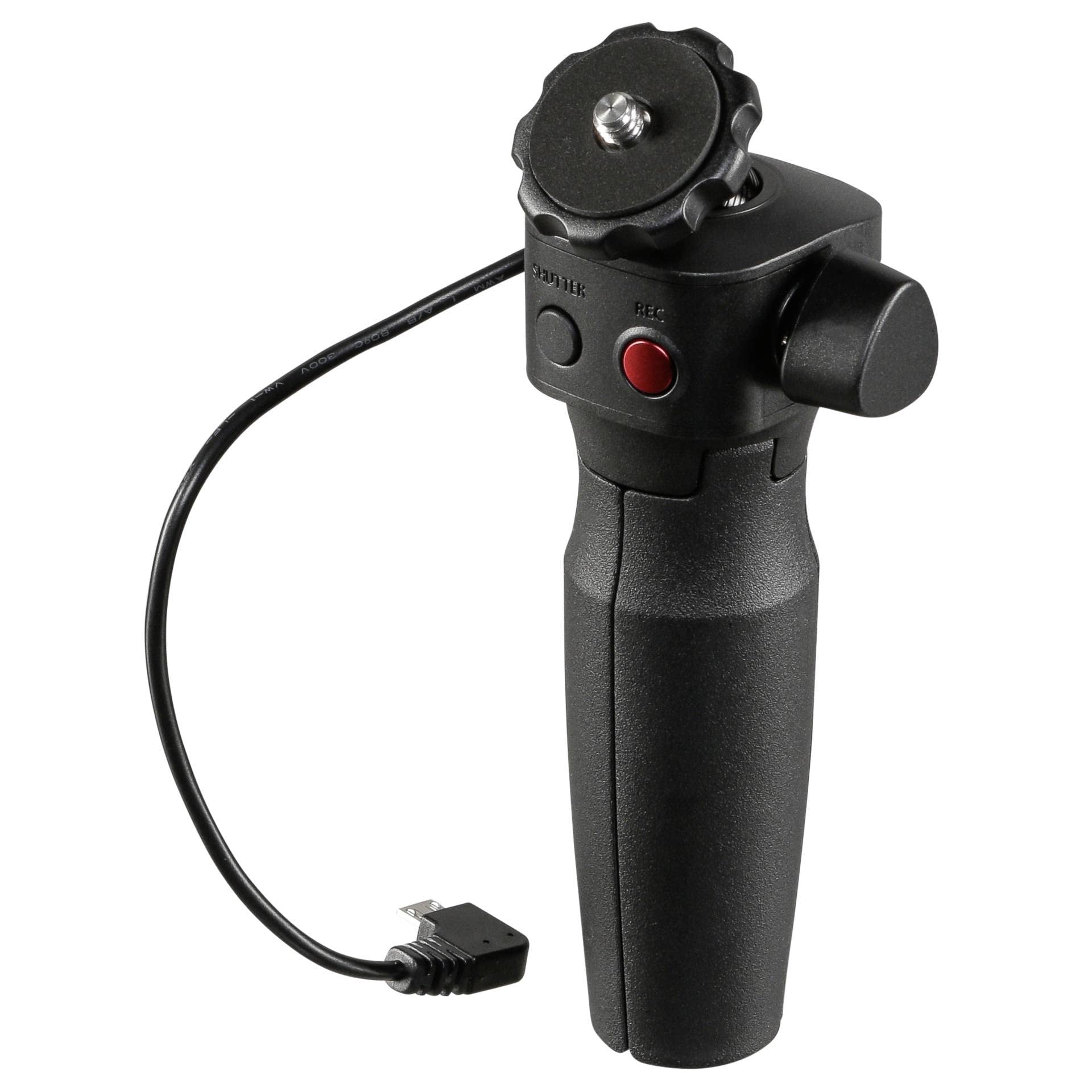 Panasonic LUMIX DMW-SHGR1E Tripod Grip for LUMIX Cameras S5, G100, GH5M2, GH5, GH5S, G9 & G90, Shutter, Video & Sleep Controls, USB Connection, Black