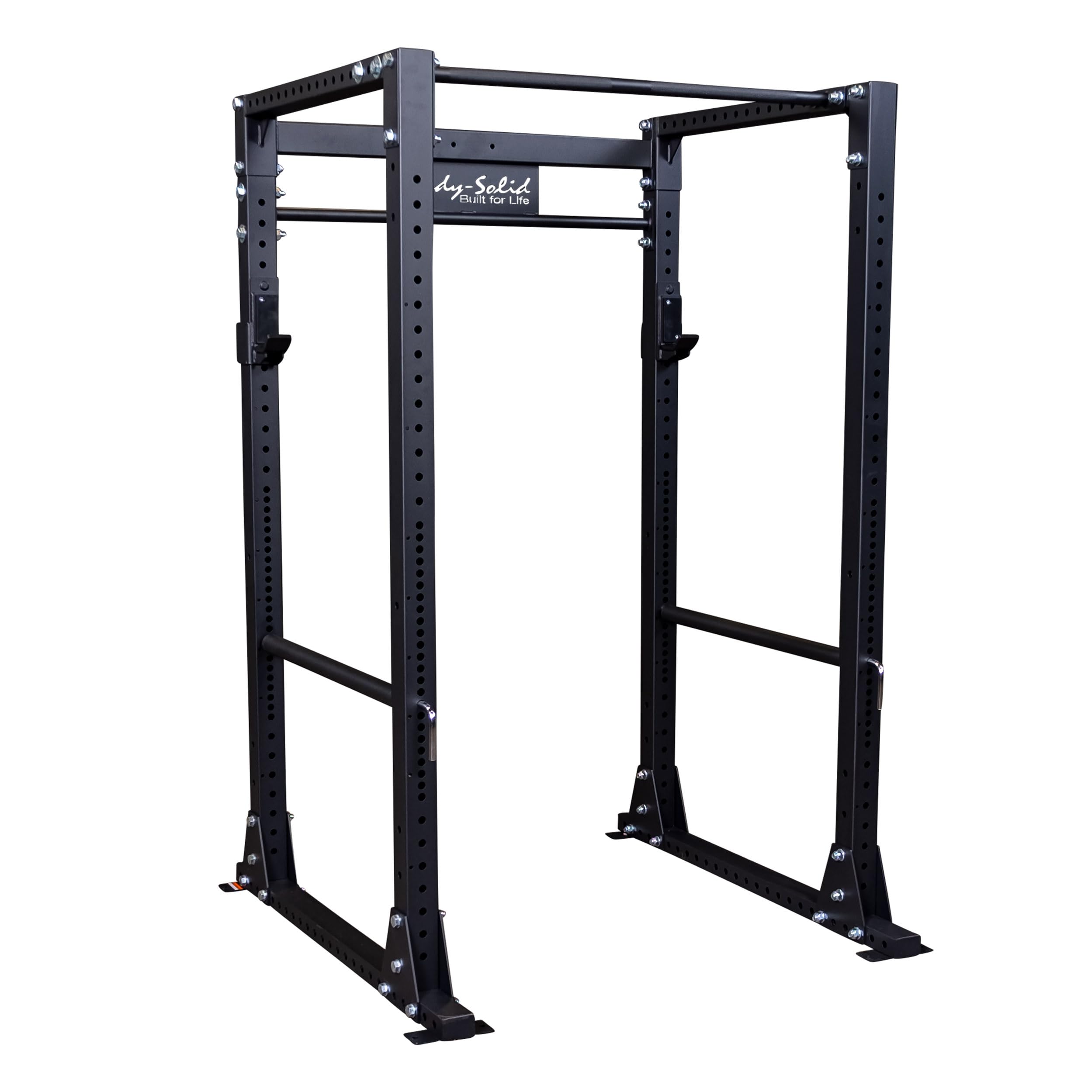 Bastidor eléctrico Body-Solid GPR400 con capacidad de 1000 lb. Capacidad de peso para sentadillas, peso muerto y entrenamiento de levantamiento de pesas, negro