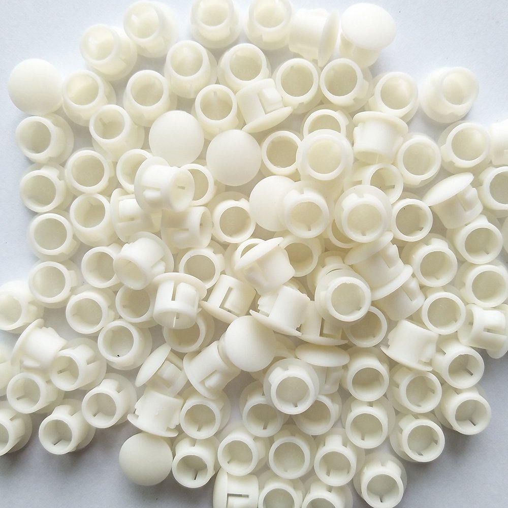 0.31in Panel Plugs Hole Plugs Plastic Pipe Choke Plug Mounting Hole 7.