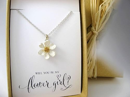 flower girl necklace