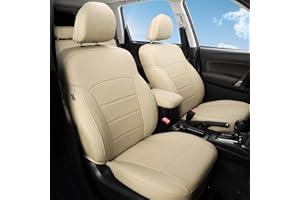 FREESOO Custom Forester Seat Covers 2018 2017 2016 2015 2014 Full Set - Luxury Waterproof Leather Seat Protector Forester Accessories