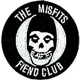 C&D Visionary Application Misfits Fiendclub Patch Black