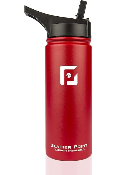 glacier point vacuum insulated stainless steel water bottle