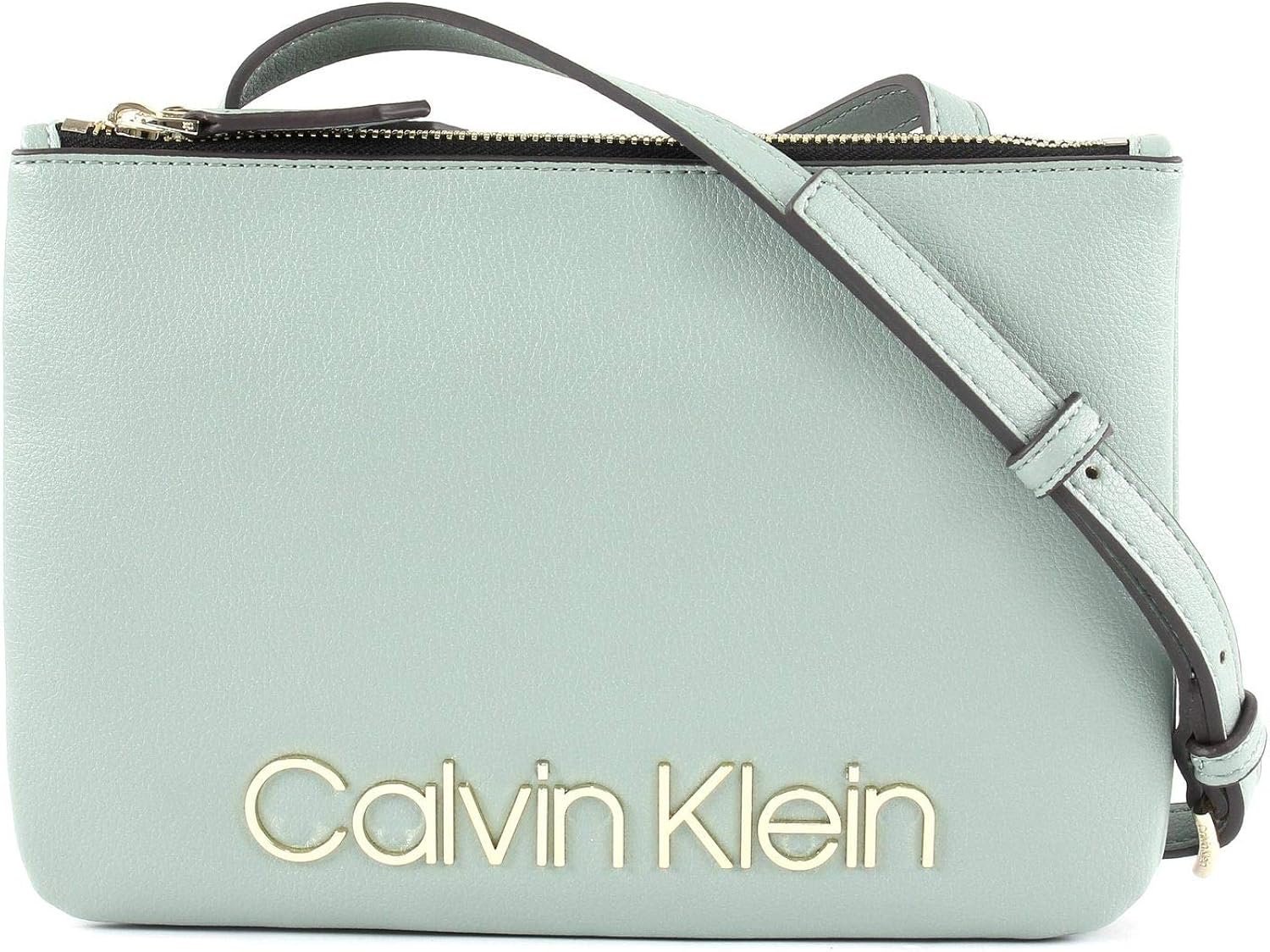 Calvin Klein Ck Must Crossover, Women's CrossBody Bag, Grey (Fern