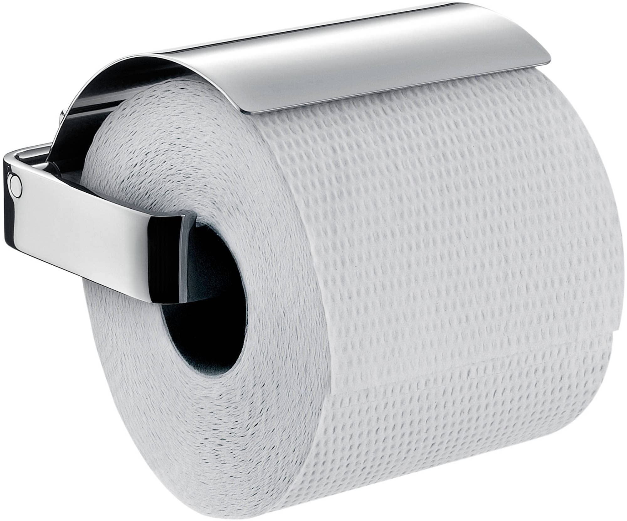 Emco EmcoLoft 237579 Toilet Paper Holder with Lid Chrome