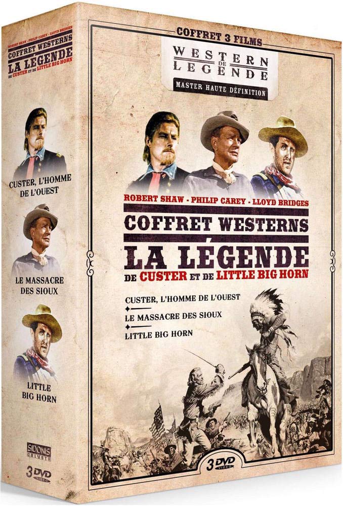 amazoncom westerns la legende coffret  films custer lhomme de