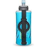 HydraPak SkyFlask Speed Handheld Running Water Bottle (500ml, Malibu) | Collapsible, Adjustable Strap, Lightweight, Spill-Proof Cap, Fast Refills, High Flow, Ambidextrous, for Running