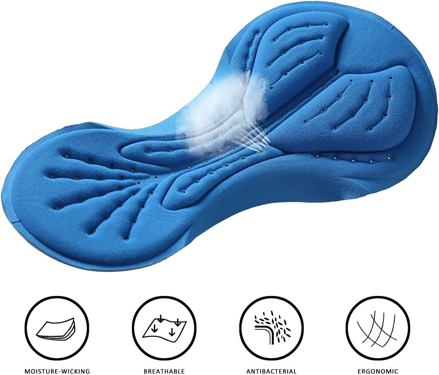 voofly Men's Cycling Jersey Set Men Short Sleeve Compression Bike Shorts Gel Padded Biking Clothing : Clothing