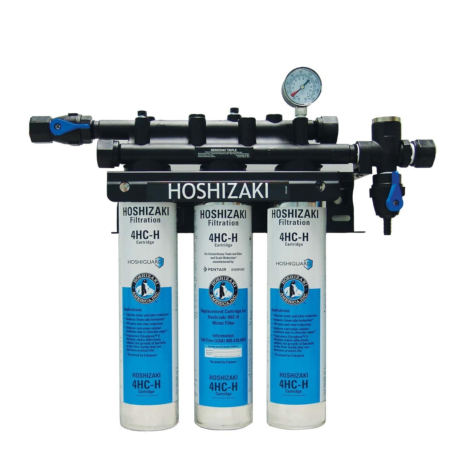 Hoshizaki H9320-53 Triple Cartridge Water Filter System uses 4HC-H