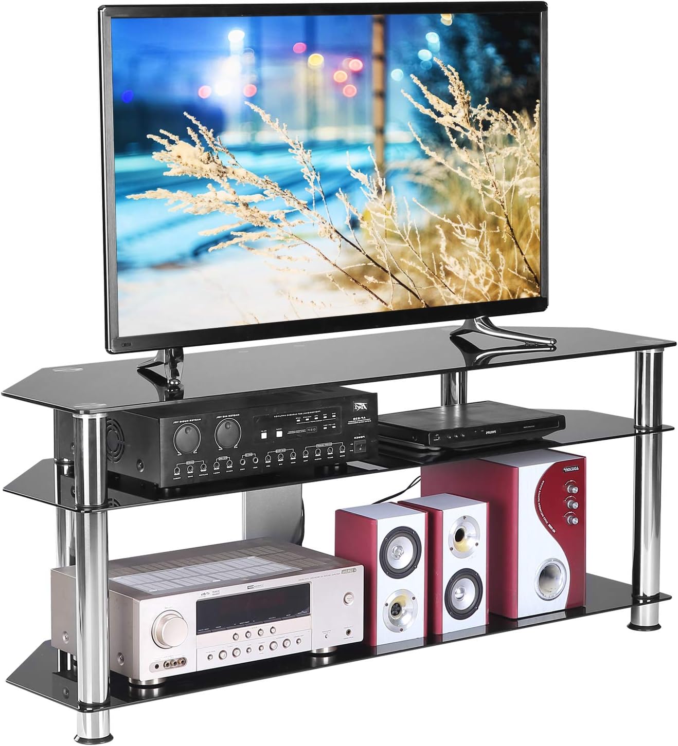 Best 3 Tier Glass Tv Stand