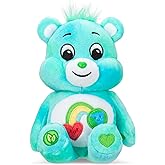 Care Bears Basic Bean - I Care Bear - 9" Plush, ECO Friendly, Soft Huggable Material!