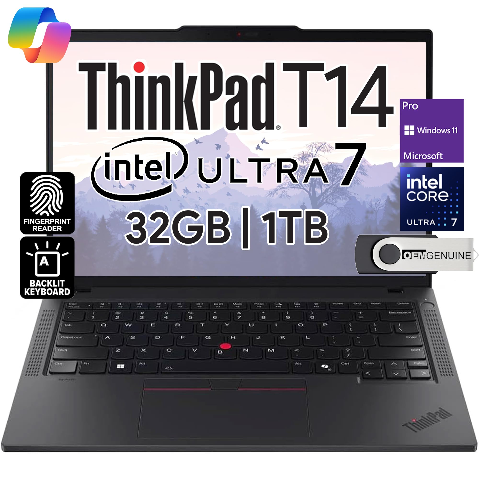 Lenovo ThinkPad T14 Gen 5 Business Laptop