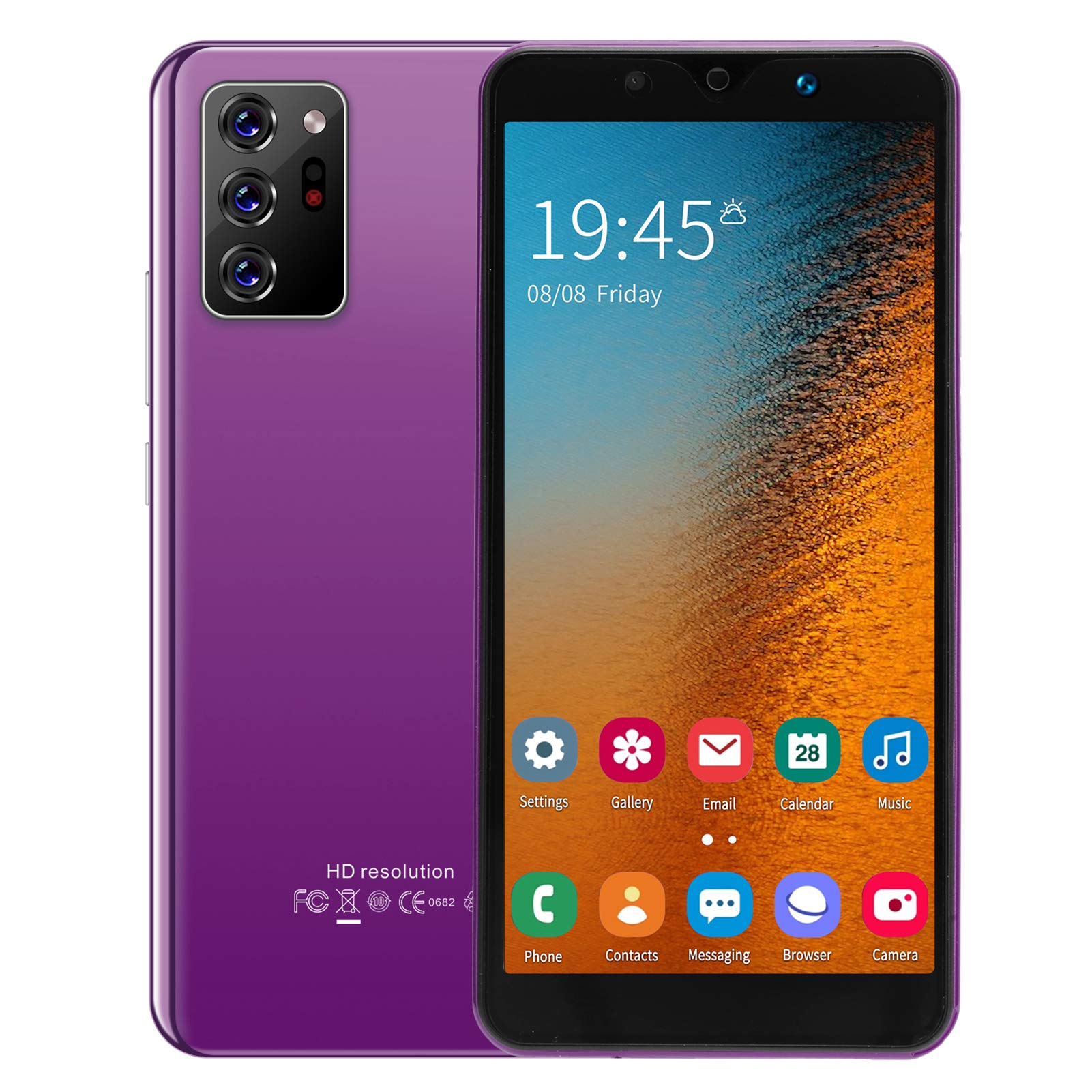 Photo 1 of Ejoyous Note30 Plus Smartphone, Unlocked Cell Phone with 5.72 Inch HD Full Screen Display, Dual Cards Dual Standby Smartphone for Android, 512MB + 4GB, 1650mAh Lithium Battery()