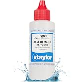 Taylor Technologies R-0006-C, Base Demand Reagent for 2000 Series, 2 Ounce | Dropper Refill Tests Base Demand in Pools &amp; Spas, Replace Annually