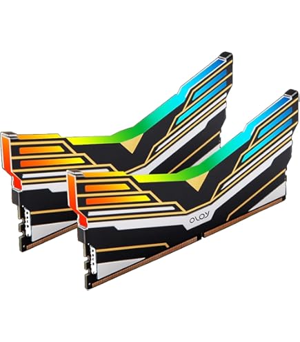 OLOy DDR4 RAM 16GB (2x8GB) Warhawk Aura Sync RGB 3200 MHz CL16