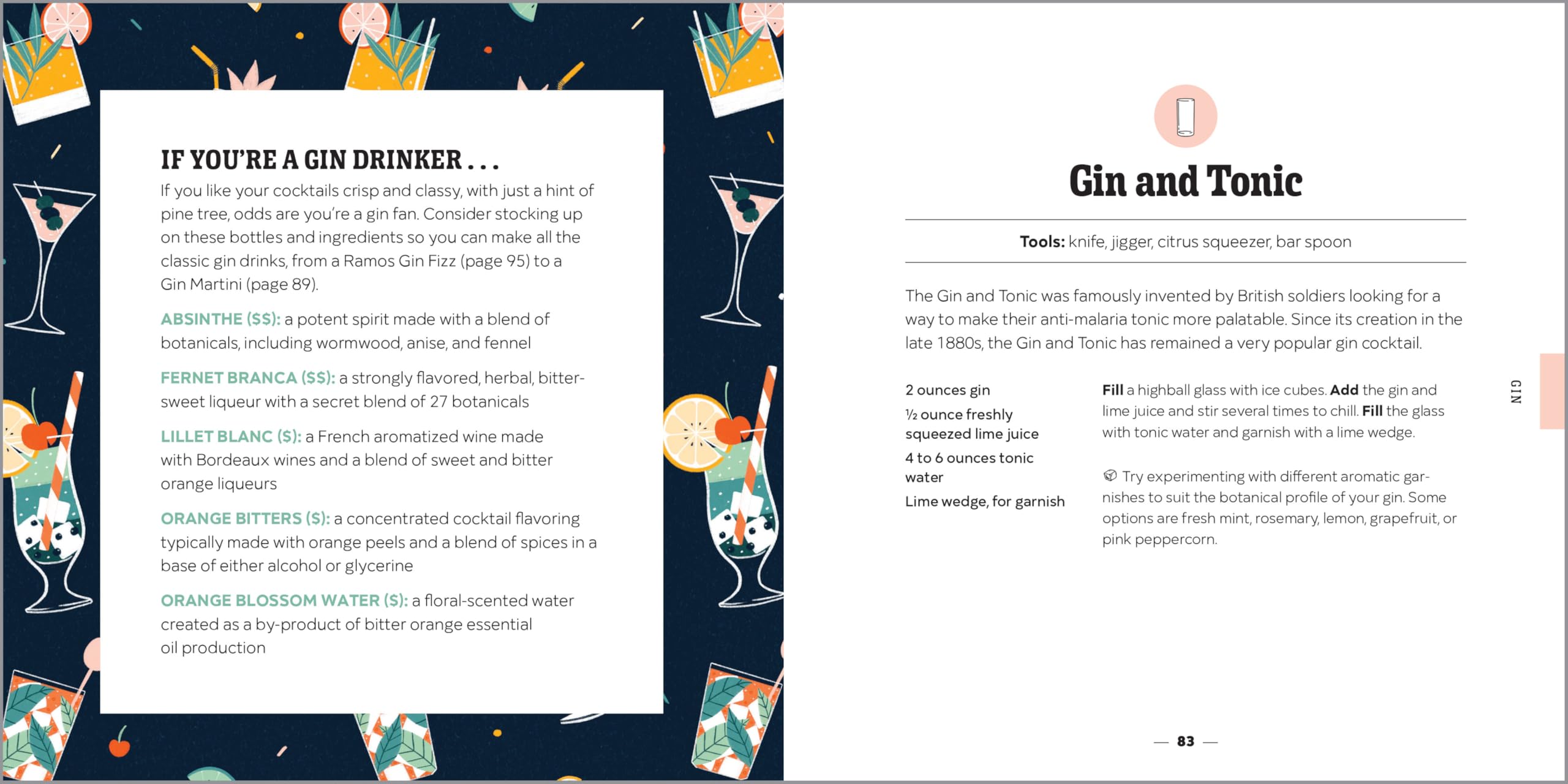 The Essential Bar Book for Home Mixologists: Tools, Techniques, and Spirits to Master Cocktails